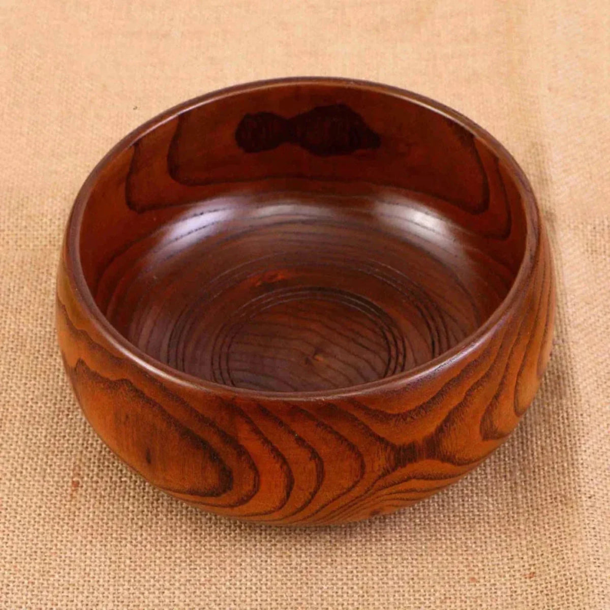 Natural Wooden Bowl - House Of Avana [[SKU:HOA-KAC-008]]