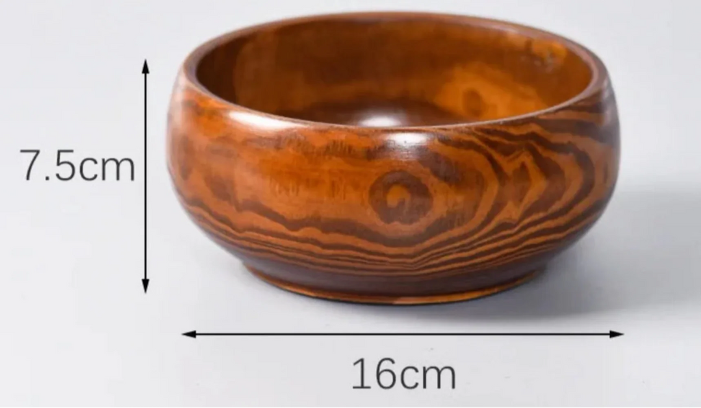 Natural Wooden Bowl - House Of Avana
