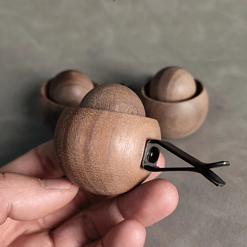 1pc Natural Wood Car Air Freshener Diffuser with Manual Operation - Real Wood (Cherry/Beech/Birch/Maple) All--One Refillable Design, No Chemicals, Compatible with Car Ventilation Systems, Elegant & Durable Air Purifier for Ve House Of Avana [[SKU:HOA-FRG-002]]