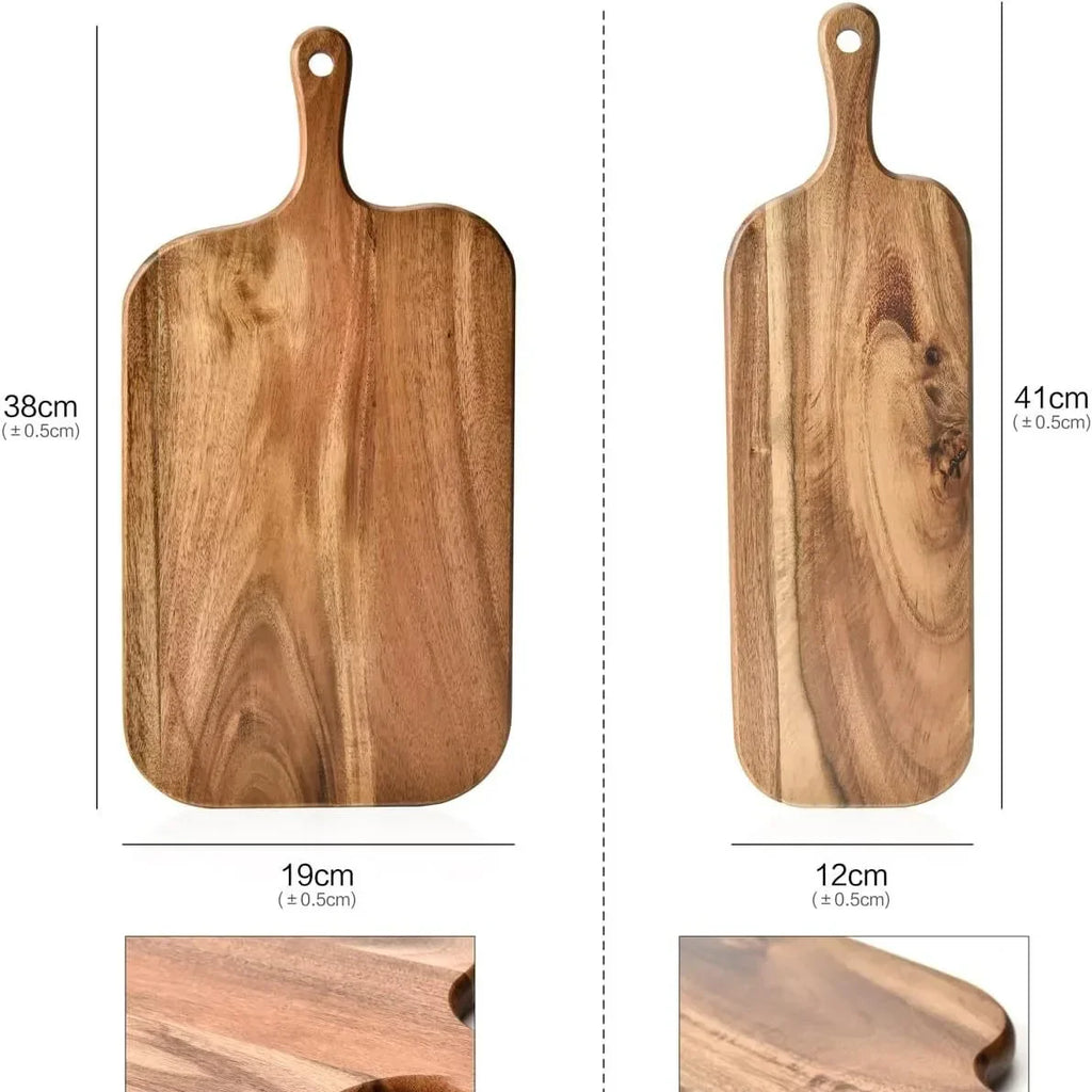 Wooden Cutting Board with Handle - House Of Avana