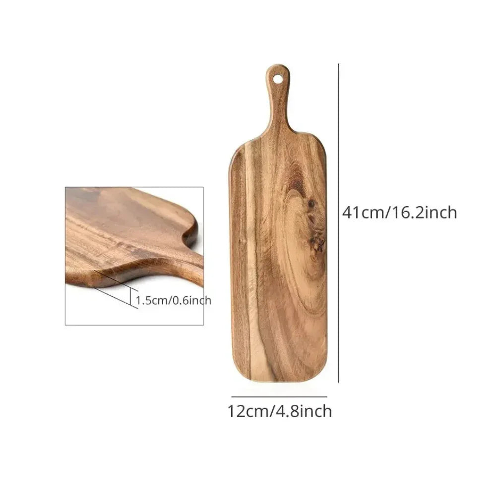 Wooden Cutting Board with Handle - House Of Avana