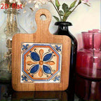Wooden Heat-Resistant Pads - Floral Vintage