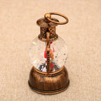 1pc Vintage-Style USB-Powered Glowing Snowfall & Music Box with Rotating Dome Lid - Self-Lit Resin/PC Ornament, Water-Filled Centerpiece with Twinkling Lights, Battery-Free Operation (USB Plug-in) - Christmas Tree & Home Deco House Of Avana [[SKU:HOA-STO-410]]