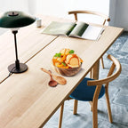 Wooden Salad Bowl-Large 9.4 Inch Acacia Wood Salad Wooden Bowl With Spoon, Can Be Used For Fruit, Salad - House Of Avana