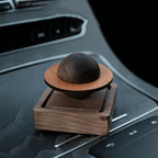 Wooden Sphere Aromatherapy Diffuser - Essential Oil Car & Home Fragrance Accessory, No Battery Required, Room Fragrance, Portable House Of Avana