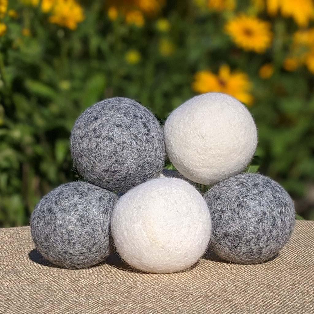 Organic Wool Dryer Balls 3-Pack Zero Waste Outlet