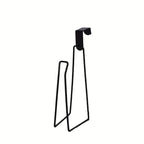 1pc Wrought Iron Wall-Mounted Toilet Paper Holder - No-Drill Easy Install Space-Saving Design, Multi-Purpose Bathroom Tissue Storage for Toilet Paper & Essentials, Toilet Paper Storage, Elegant Home Decor, Durable Constructio House Of Avana