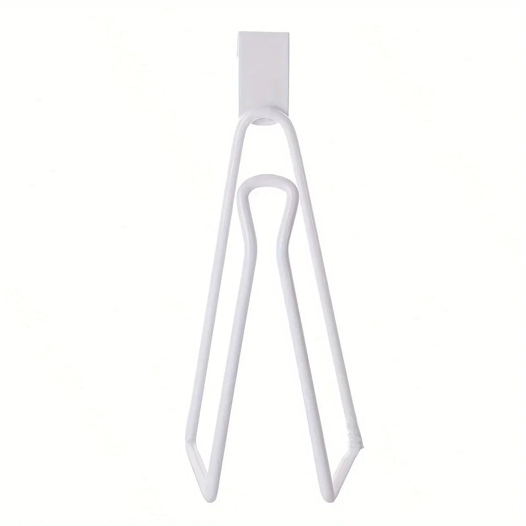 1pc Wrought Iron Wall-Mounted Toilet Paper Holder - No-Drill Easy Install Space-Saving Design, Multi-Purpose Bathroom Tissue Storage for Toilet Paper & Essentials, Toilet Paper Storage, Elegant Home Decor, Durable Constructio House Of Avana