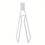 1pc Wrought Iron Wall-Mounted Toilet Paper Holder - No-Drill Easy Install Space-Saving Design, Multi-Purpose Bathroom Tissue Storage for Toilet Paper & Essentials, Toilet Paper Storage, Elegant Home Decor, Durable Constructio House Of Avana