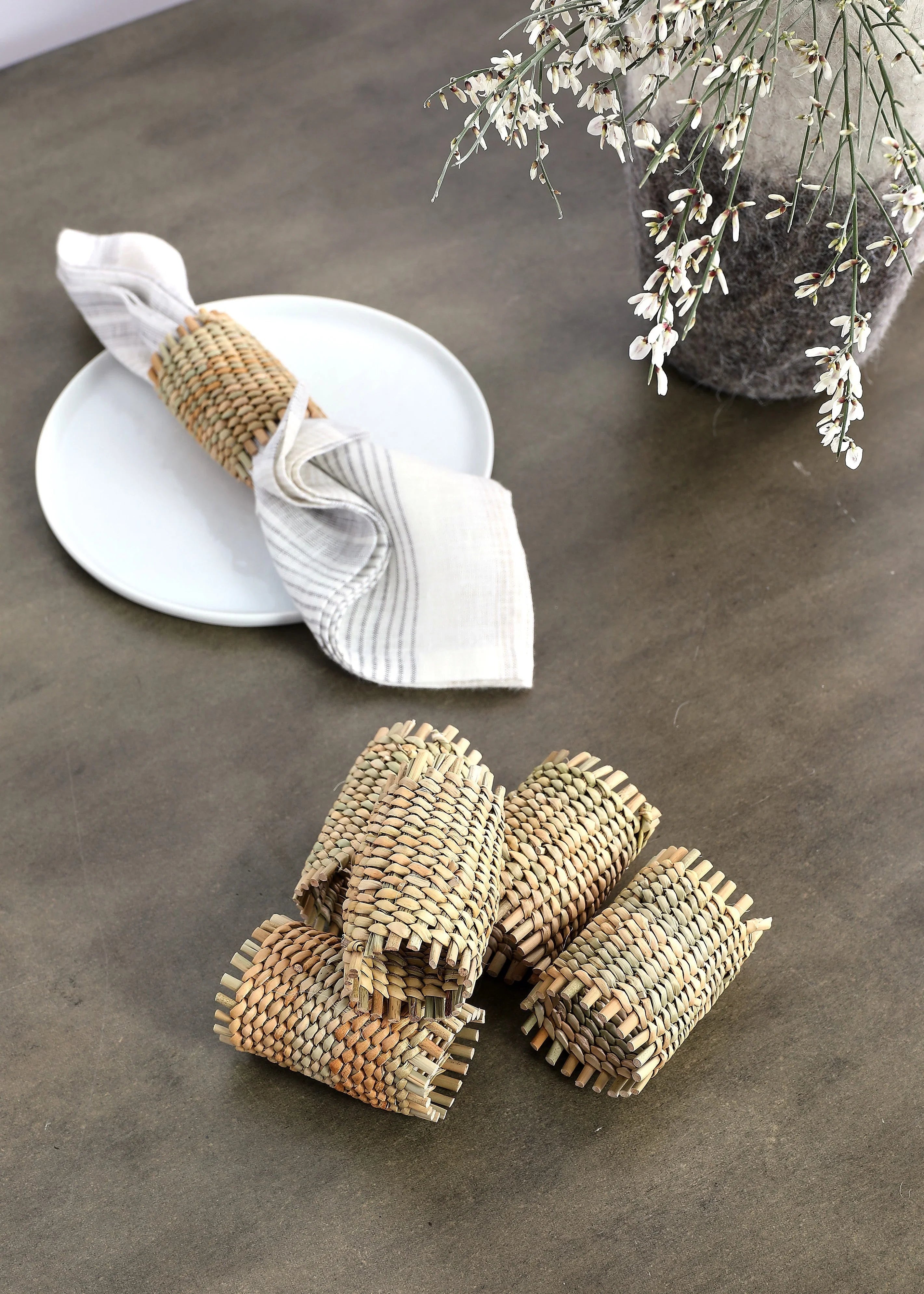 Xhosa Napkin Holders - Set of 4 Kanju Interiors