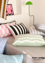Y2K Pastel Wavy Striped Pillowcases (6 Styles) Ever Lasting