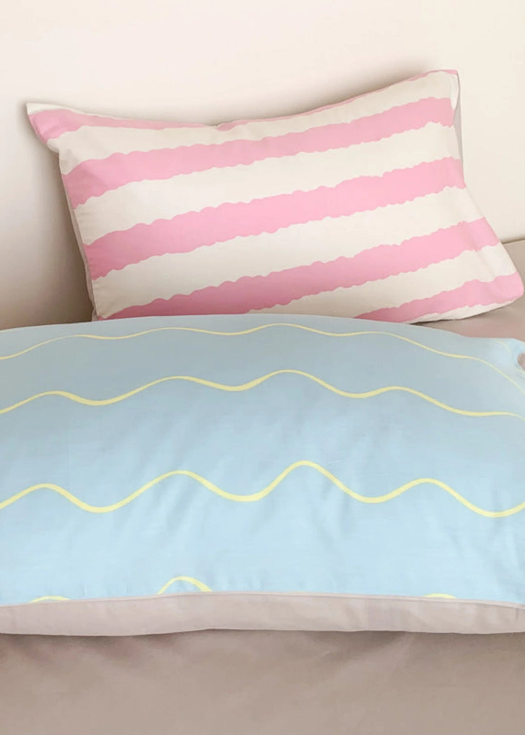 Y2K Pastel Wavy Striped Pillowcases (6 Styles) Ever Lasting