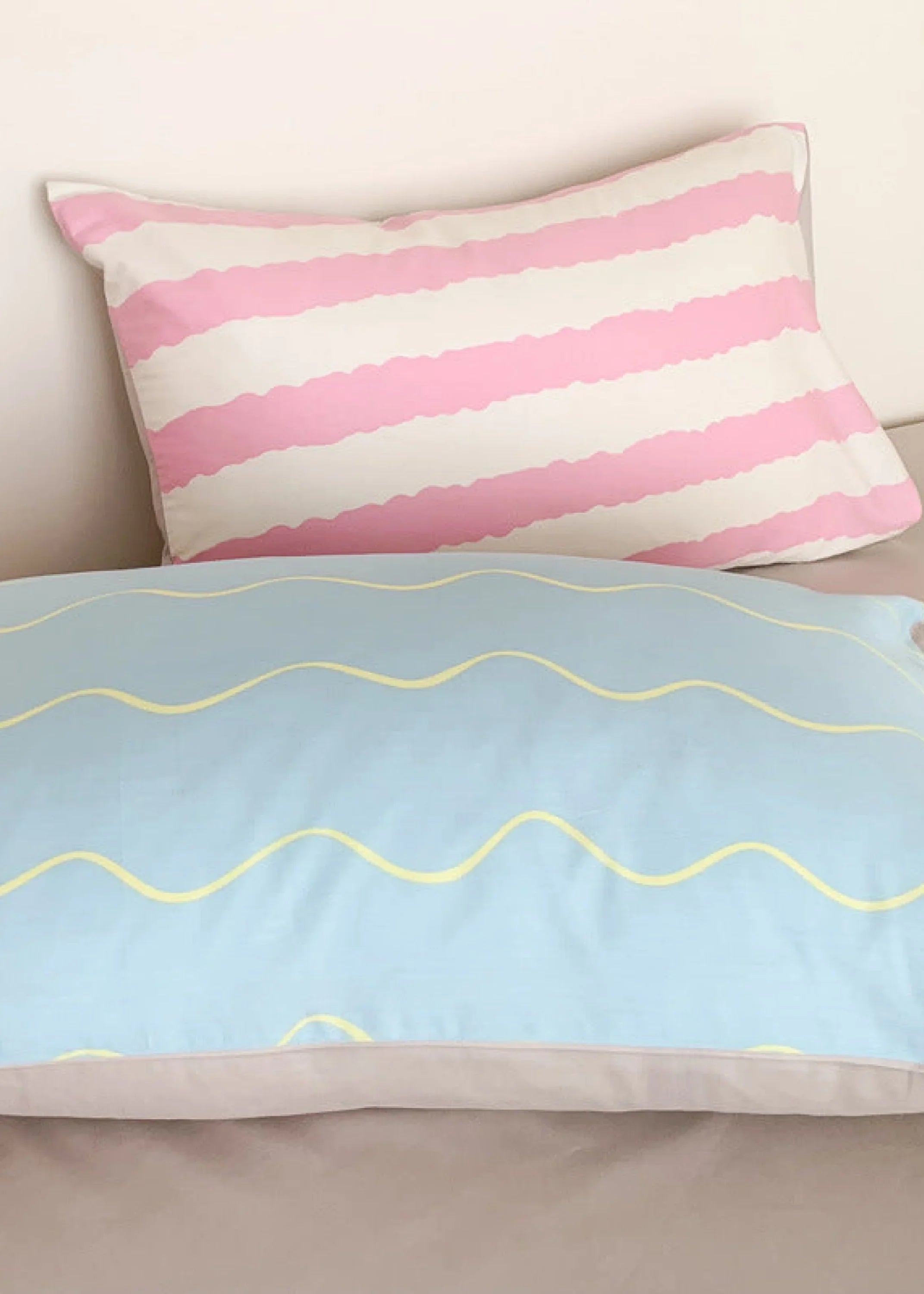 Y2K Pastel Wavy Striped Pillowcases (6 Styles) Ever Lasting