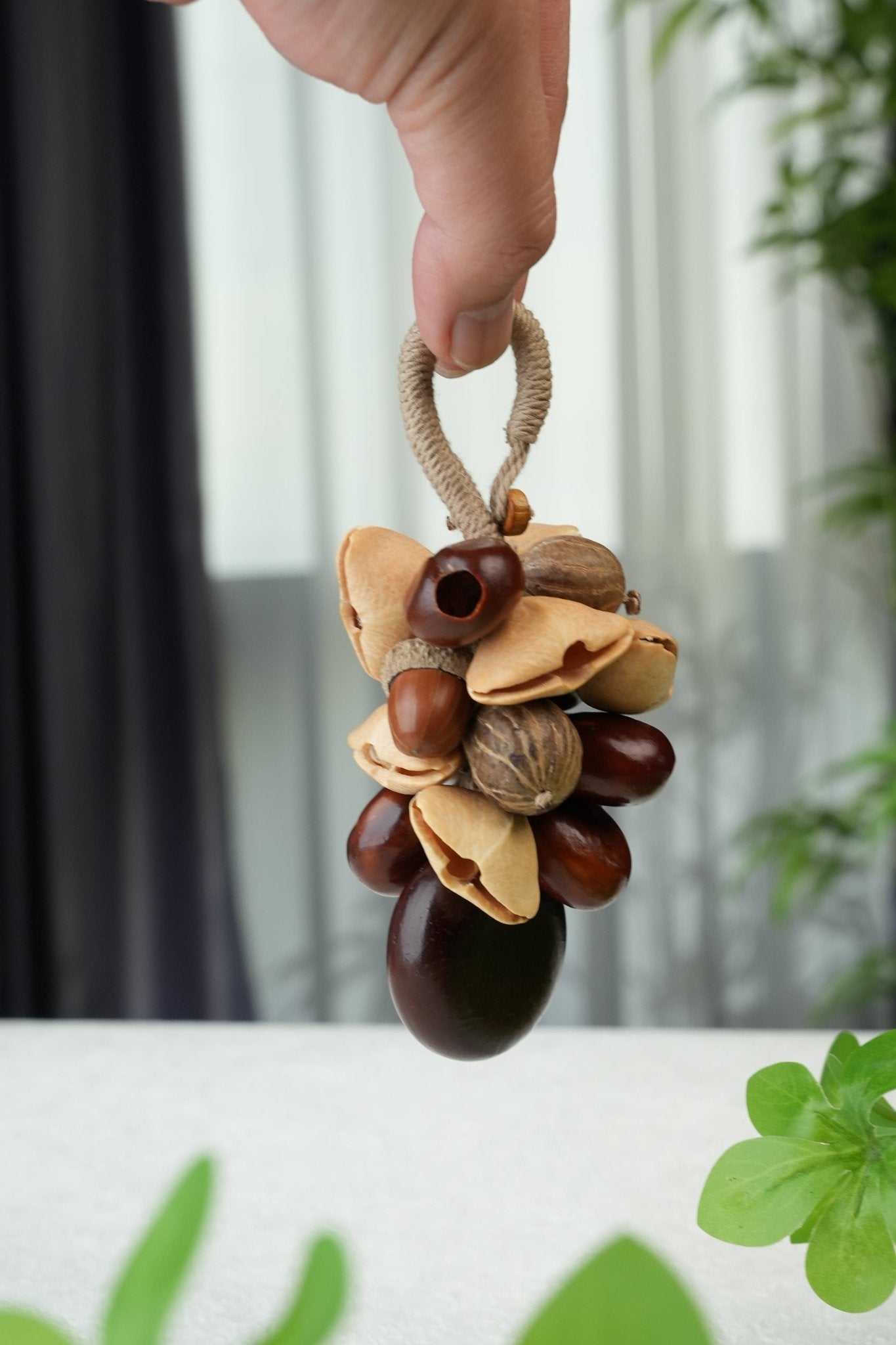 Bountiful Acorn & Nut Cluster | Bag Charm