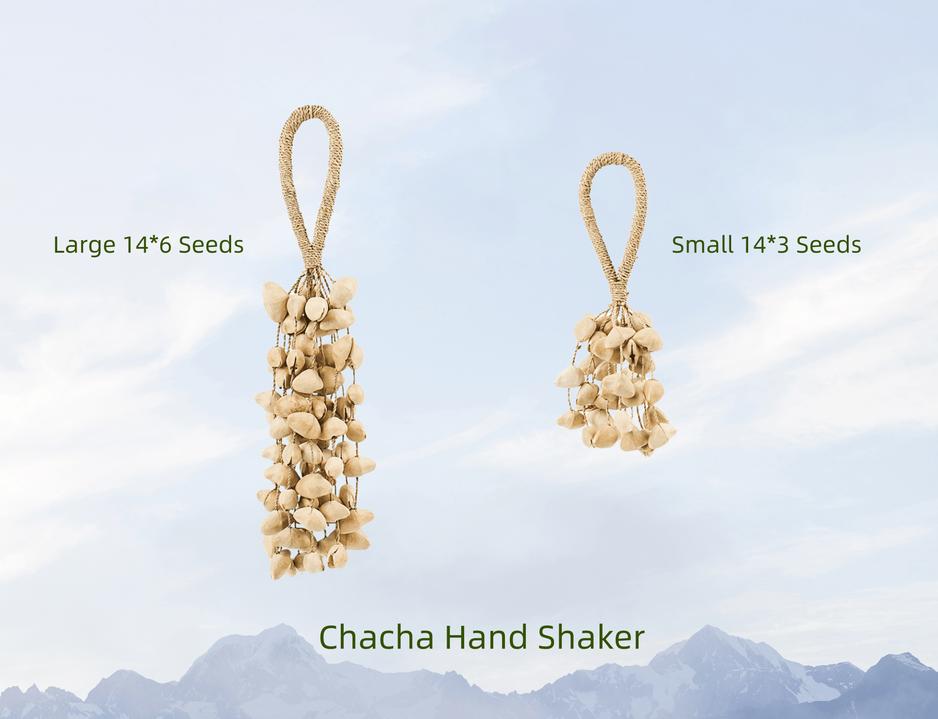 Chacha Oleander Seed Shaker | Hand Bell