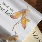 "Fairy Wings" Real Alstroemeria Earrings