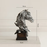 Indoor Horse head statue