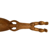 African Hand Carved Ceremonial Daan Female Spoon | House Of Avana