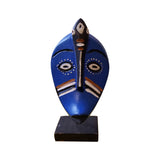 West African Hand Carved and Hand-Painted Mask | House Of Avana