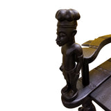 Hand-Carved Senoufu Poro King Chair | House Of Avana