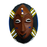 Traditional West African Hand-Painted Mask | House Of Avana