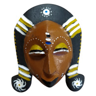 African Handmade Decorative Mask from Cote d'Ivoire | House Of Avana