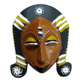 African Handmade Decorative Mask from Cote d'Ivoire | House Of Avana
