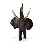 West African Elephant Hand Cast Bronze Statue | House of Avana
