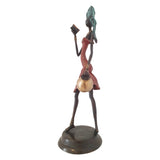 Bronze Statue of a Multi-Tasking African Woman | House Of Avana