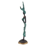 African Woman Lifestyle | Hand-Cast Bronze Statue | House of Avana