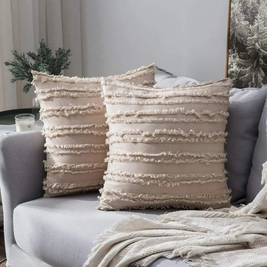 Soft Decorative Cotton Cushion Cover for Home Decor - House Of Avana