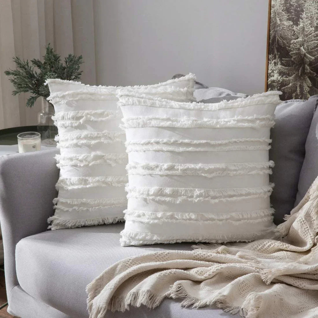 Soft Decorative Cotton Cushion Cover for Home Decor - House Of Avana