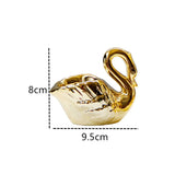 Golden Swan Candle holder House Of Avana