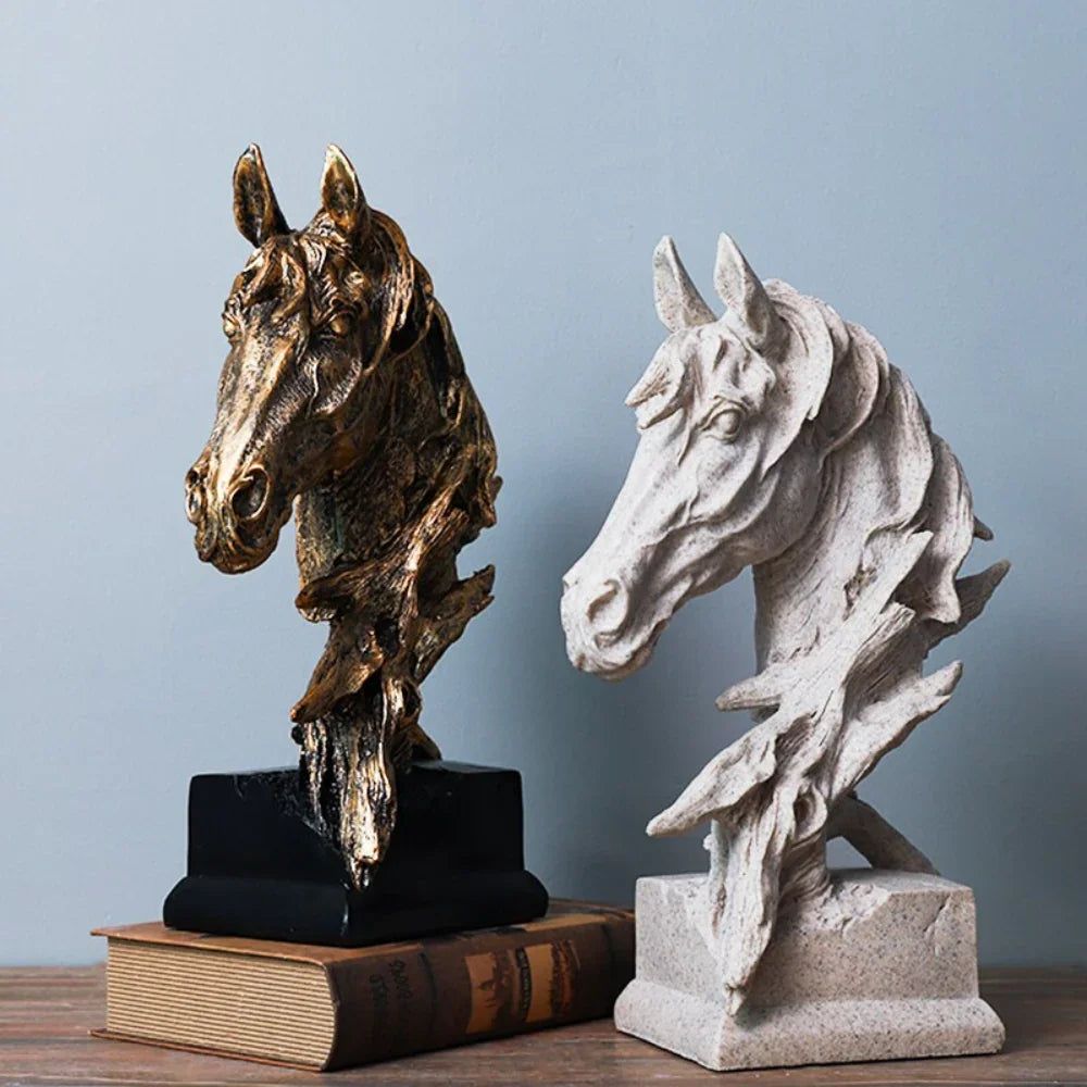 Horse Head Statue For Home Decor - House Of Avana