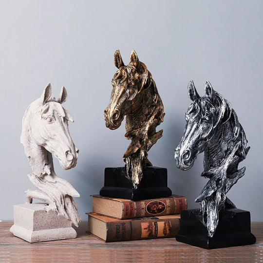 Horse Head Statue For Home Decor - House Of Avana