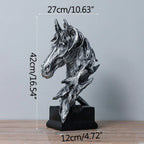 Horse Head Statue For Home Decor - House Of Avana
