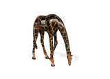 Wooden Handcrafted and Hand-Painted Feeding Giraffe | House Of Avana