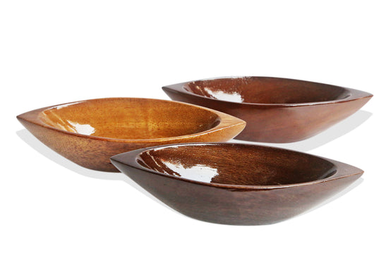 Set of 3 Eyelet Bowls