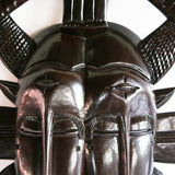 Double Faced Ivory Coast Senufo Vinatge Tribal Fertility Kalao Mask