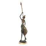 Unique Bronze Figurine of an African Woman - House of Avana