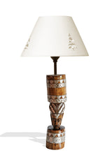 African Mask Lamp