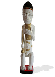 Handmade Traditional African Statue of Baule Male | House Of Avana