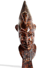Vintage Revived Senufo Hand Carved Marina Wood Chapalo or Wine Ladle