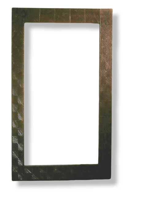 Handmade Etched Large Mirror Frame