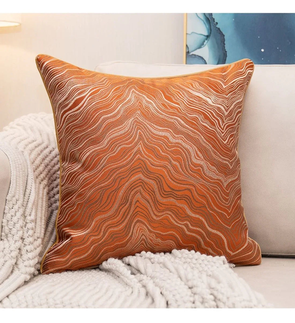 Luxury African Jacquard Cushion Cover for Home Decor - House Of Avana