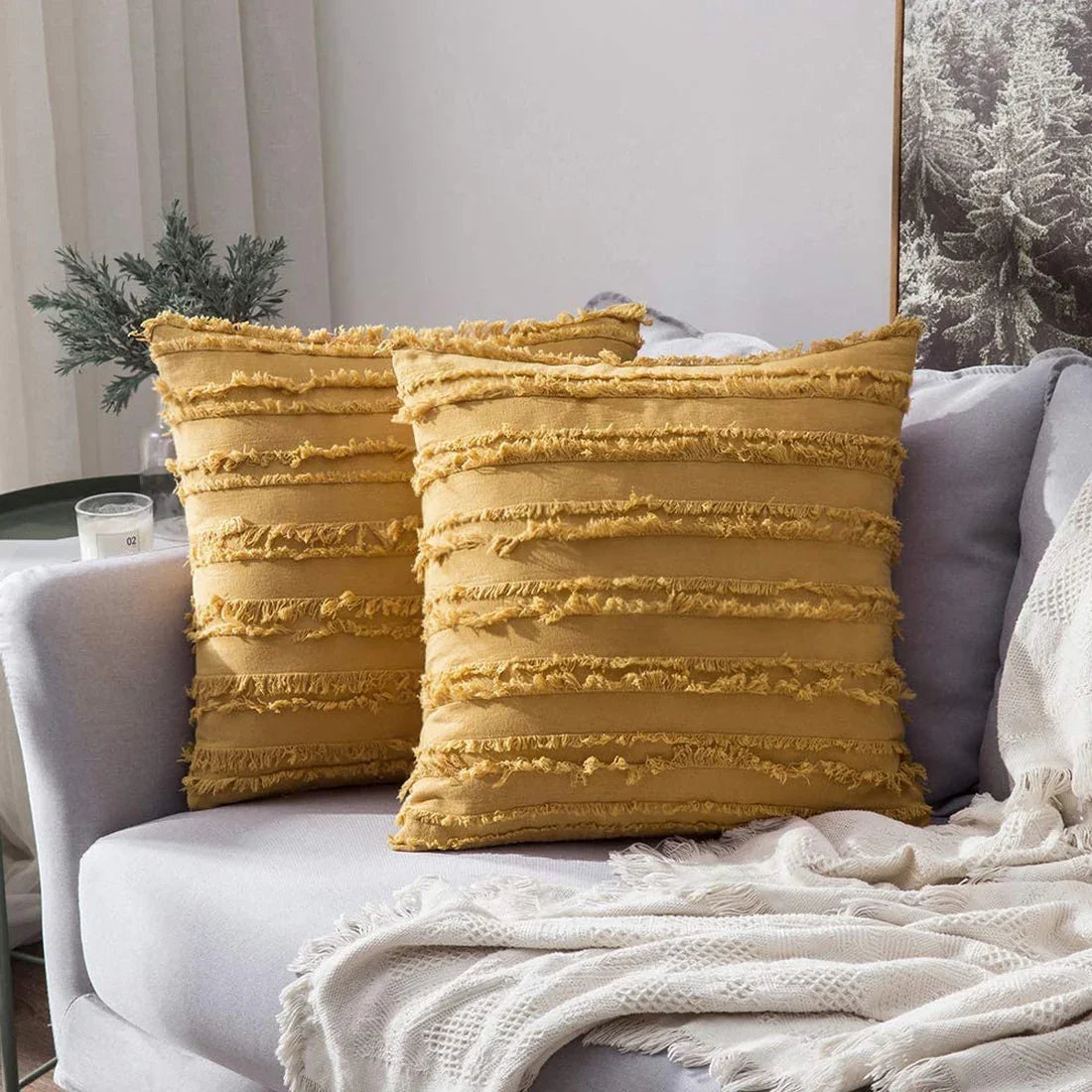 Soft Decorative Cotton Cushion Cover for Home Decor - House Of Avana