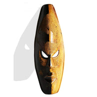 Black-Yellow Rhino Mask - Décor Decor Mask Wall Decor