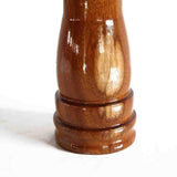 Hand Carved African Vintage Iroko Wood Chess Piece Table Lamp D11cm x H60cm