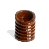 Concentric Circles - Décor Candle Holder Candle Holders Decor Wooden Candle Holder
