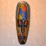  African Tribal Face Mask Wood Hand Carved